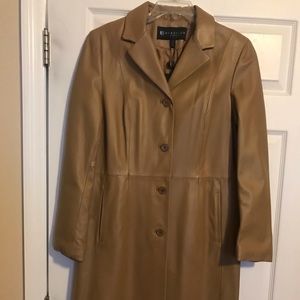 Kenneth Cole Reaction Lambskin Leather Jacket
